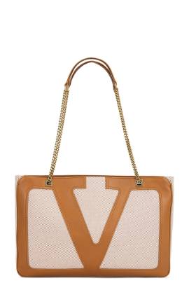 Valentino Garavani TASCHE VIVA SUPERSTAR in Naturale  Tobacco  & Spice - Beige. Size all. von Valentino Garavani