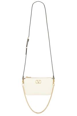 Valentino Garavani TASCHE VLOGO SIGNATURE MINI in Elfenbein - Ivory. Size all. von Valentino Garavani