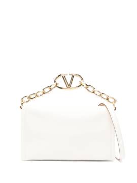 Valentino Garavani VLogo Chain Clutch - Weiß von Valentino Garavani