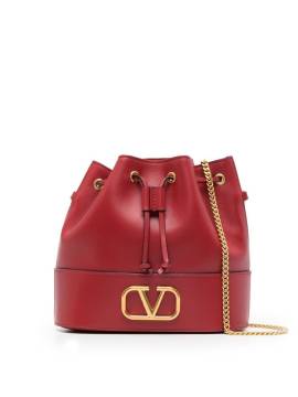 Valentino Garavani Valentino Garavani Beuteltasche mit V-Logo - Rot von Valentino Garavani