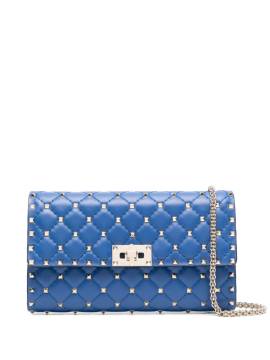 Valentino Garavani Valentino Garavani 'Rockstud Spike' Clutch - Blau von Valentino Garavani