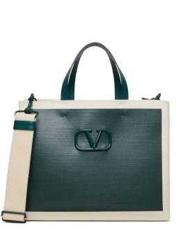 Valentino Garavani Valentino Garavani VLOGO Signature Shopper - Grün von Valentino Garavani