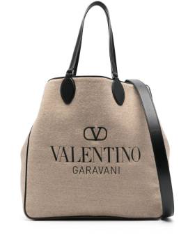 Valentino Garavani Wendbare Toile Iconographe Handtasche - Nude von Valentino Garavani