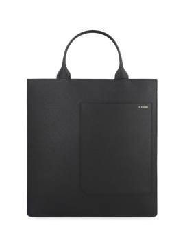 Valextra Kastige Tote Bag - Schwarz von Valextra