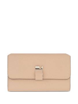 Valextra NoLo Clutch aus gekörntem Leder - Nude von Valextra