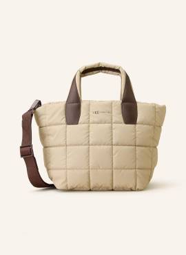 Vee Collective Shopper Porter Tote Small Mit Pouch beige von Vee Collective