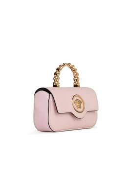 Versace Crossbody Bags - La Medusa' Pink Leather Mini Bag - Gr. unisize - in Rosa - für Damen von Versace