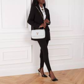 Versace Crossbody Bags - Virtus Shoulder Bag - Gr. unisize - in Weiß - für Damen von Versace