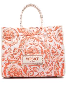 Versace Große Barocco Athena Handtasche - Rosa von Versace