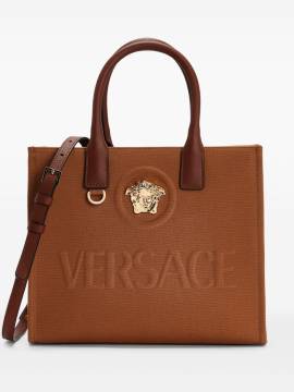 Versace Handtasche mit Medusa - Braun von Versace