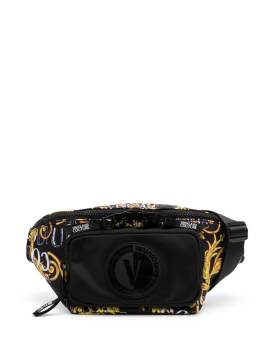 Versace Jeans Couture Gürteltasche mit Barocco-Print - Schwarz von Versace