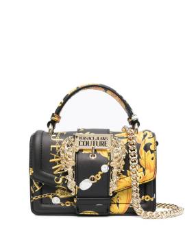 Versace Jeans Couture Handtasche mit Print - Schwarz von Versace