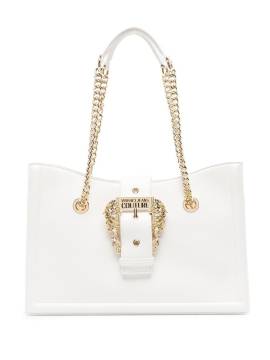 Versace Jeans Couture Handtasche mit Schnalle - Weiß von Versace