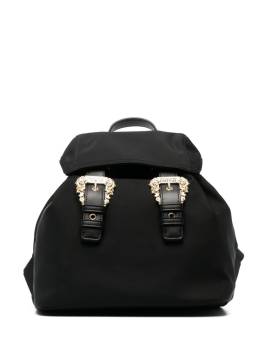 Versace Jeans Couture Rucksack mit Schnallen - Schwarz von Versace