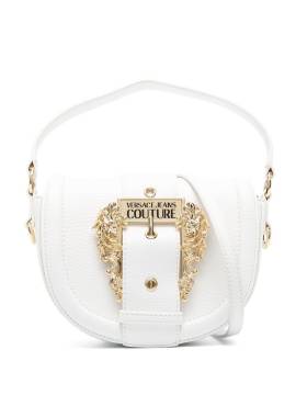 Versace Jeans Couture Schultertasche mit Logo-Schnalle - Weiß von Versace