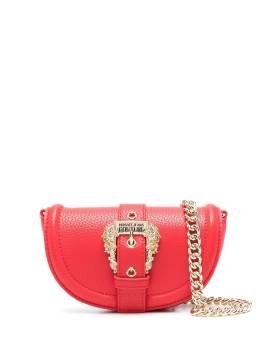 Versace Jeans Couture Schultertasche mit Schnalle - Rot von Versace