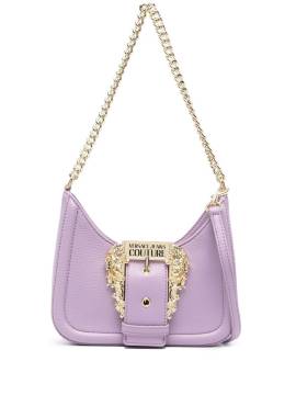 Versace Jeans Couture Schultertasche mit graviertem Logo - Violett von Versace