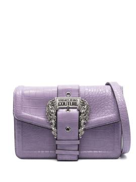 Versace Jeans Couture Umhängetasche mit Schnalle - Violett von Versace