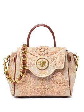 Versace Kleine La Medusa Handtasche - Nude von Versace