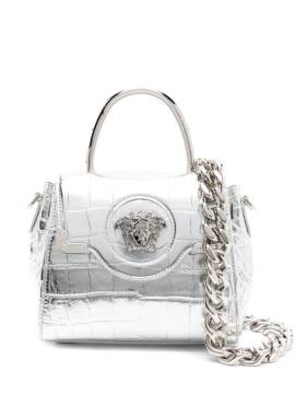 Versace Kleine La Medusa Handtasche - Silber von Versace