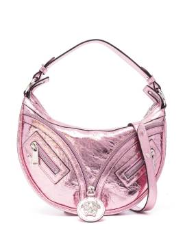 Versace small Repeat metallic-effect shoulder bag - Rosa von Versace