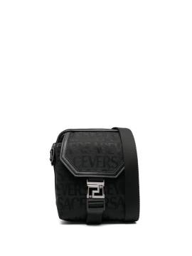 Versace Versace Allover Neo crossbody bag - Schwarz von Versace