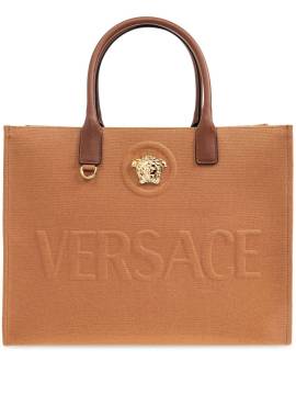 Versace Handtasche mit Medusa - Braun von Versace