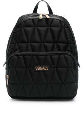 Versace Rucksack mit Logo - Schwarz von Versace