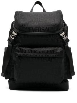 Versace Versace Allover Neo backpack - Schwarz von Versace