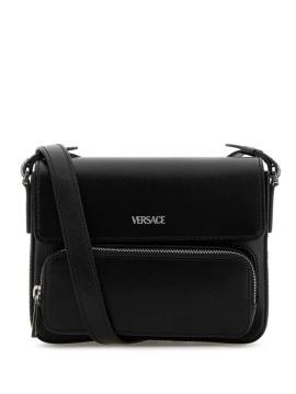 Versace Kuriertasche aus Leder - Schwarz von Versace