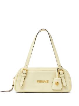 Versace Handtasche mit Logo-Schriftzug - Gelb von Versace