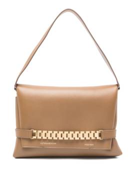 Victoria Beckham Handtasche mit Zierkette - Braun von Victoria Beckham