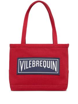 Vilebrequin Strandtasche mit Logo-Applikation - Rot von Vilebrequin