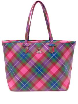 Vivienne Westwood Colette Tartan Tote Bag - Rosa von Vivienne Westwood