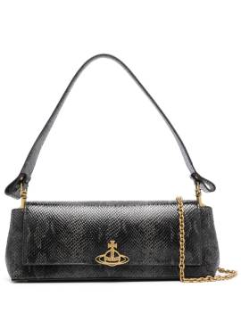 Vivienne Westwood Große Hazel Schultertasche - Schwarz von Vivienne Westwood