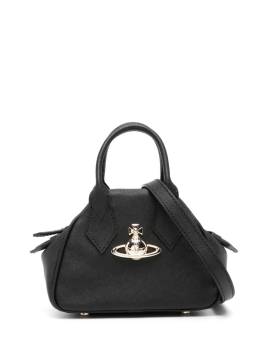 Vivienne Westwood Handtasche mit Schild - Schwarz von Vivienne Westwood