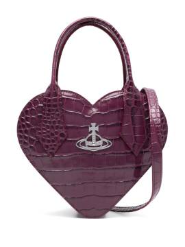 Vivienne Westwood Josephine Heart Tote Bag - Violett von Vivienne Westwood