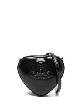 Vivienne Westwood Mini Heart Umhängetasche - Schwarz von Vivienne Westwood