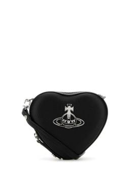 Vivienne Westwood Mini Heart Umhängetasche - Schwarz von Vivienne Westwood