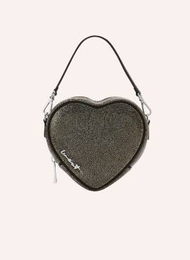 Weat Handtasche Midi Heart schwarz von WEAT