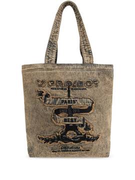 Y/Project Paris' Best Jeans-Shopper im Distressed-Look - Nude von Y/Project