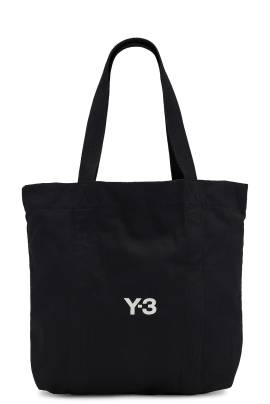 Y-3 Yohji Yamamoto TOTE-BAG Y-3 in Black & Talc - Black. Size all. von Y-3 Yohji Yamamoto