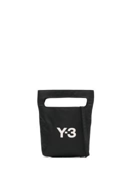 Y-3 Mini Shopper mit Logo-Print - Schwarz von Y-3