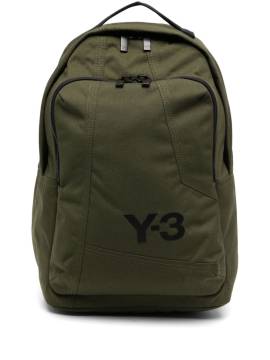 Y-3 Rucksack mit Logo-Print - Grün von Y-3