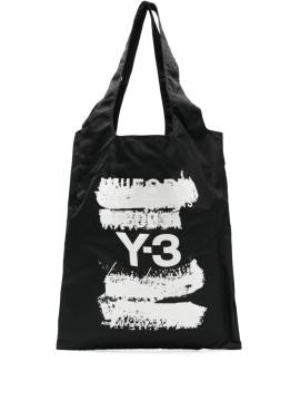 Y-3 Shopper mit Logo-Applikation - Schwarz von Y-3