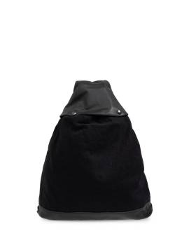 Yohji Yamamoto Rucksack mit Reißverschluss - Schwarz von Yohji Yamamoto