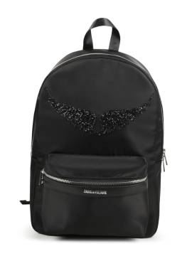 Zadig & Voltaire Kids Rucksack mit Glitter-Detail - Schwarz von Zadig & Voltaire Kids