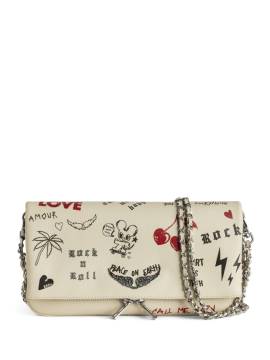 Zadig&Voltaire Rock Love Clutch - Nude von Zadig&Voltaire