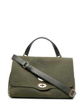 Zanellato Handtasche mit Drehverschluss - Grün von Zanellato