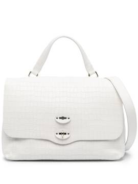 Zanellato Mittelgroße Postina Handtasche - Weiß von Zanellato